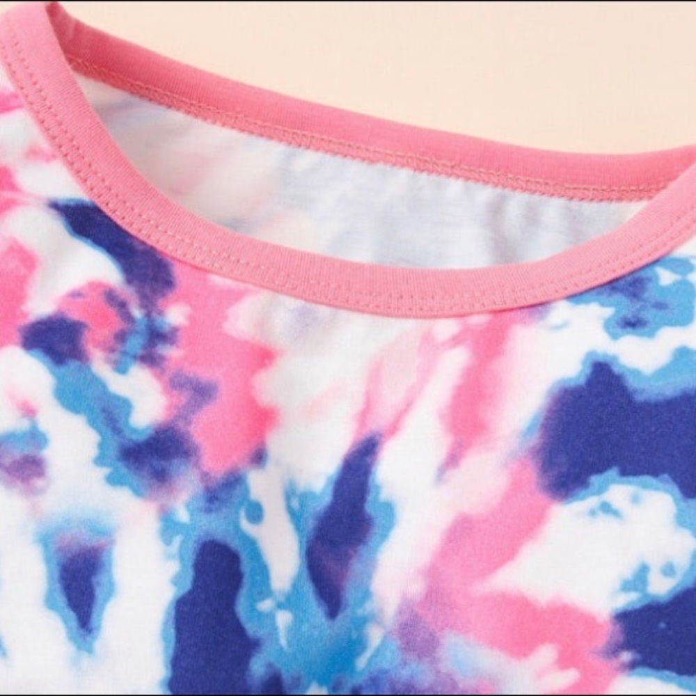 Toddler 2-piece Girls Tie Dye Set - Picture 4 of 5